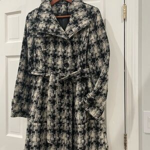 NWOT Kenneth Cole New York plaid Coat